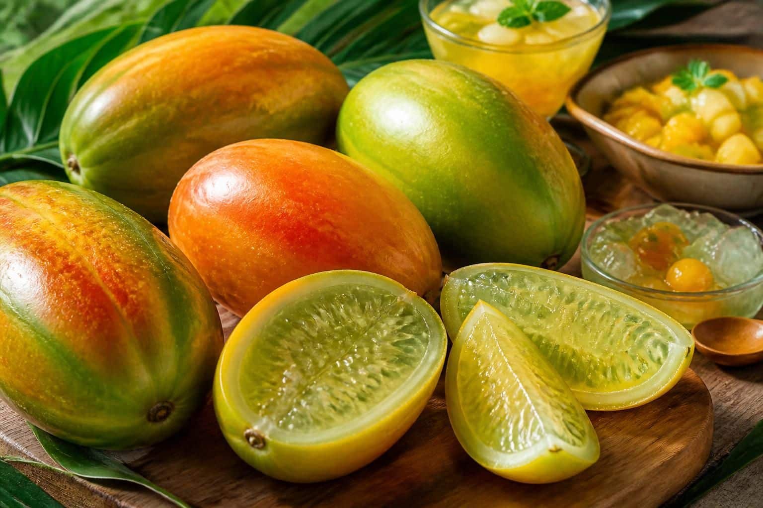 découvrez le jelly melon, un fruit exotique aux saveurs uniques, idéal pour des recettes fraîches et originales. explorez ses utilisations culinaires variées et savourez l'exotisme dans votre assiette.