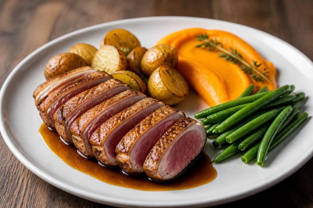 découvrez des idées simples et savoureuses d'accompagnements pour sublimer votre magret de canard et régaler vos convives à chaque repas.