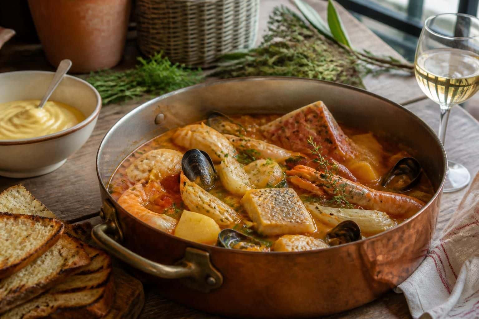 découvrez la recette traditionnelle de la bouillabaisse marseillaise, facile à préparer chez vous, pour savourer ce plat emblématique de la cuisine provençale.
