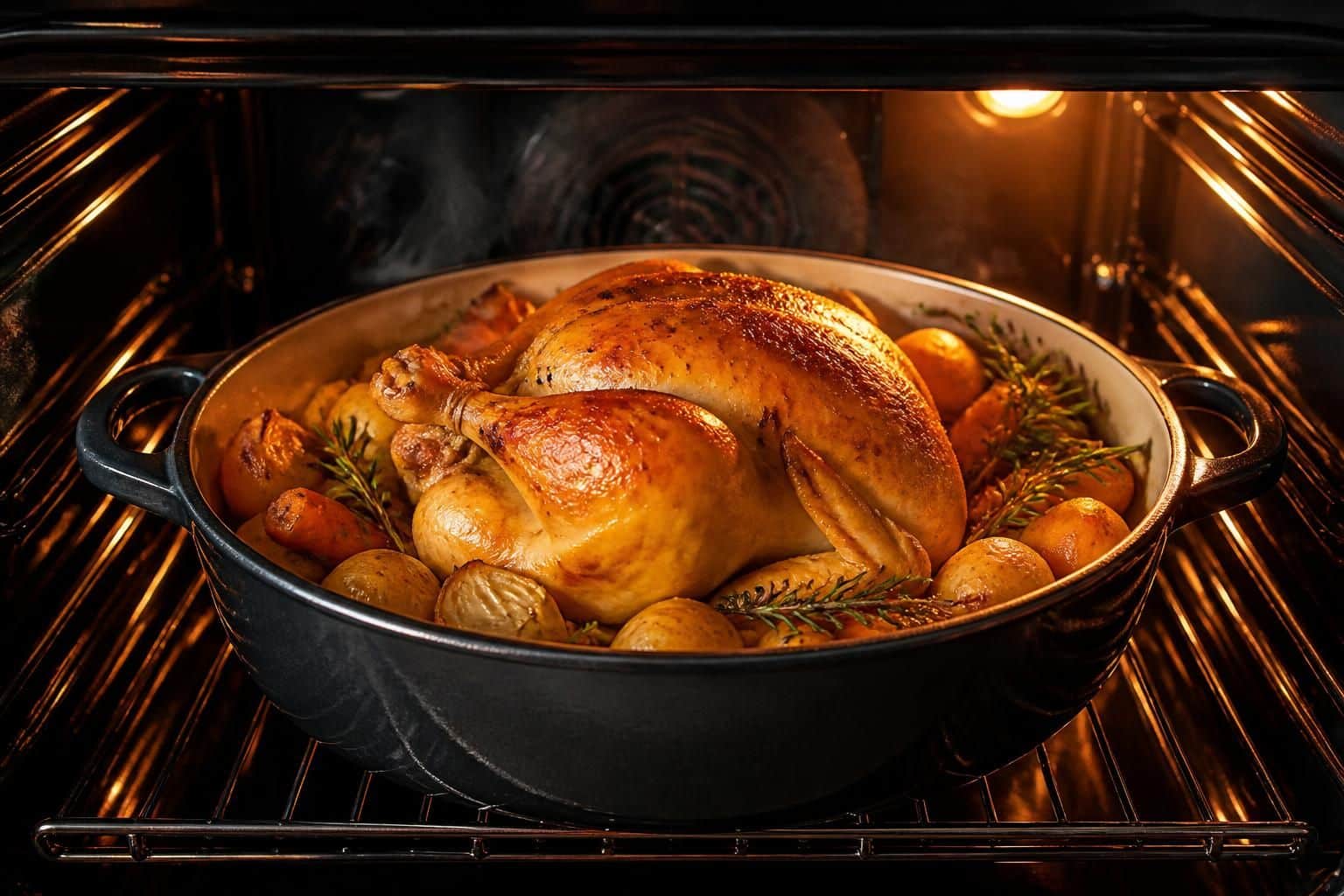 découvrez notre recette facile et savoureuse de poularde en cocotte au four, parfaite pour un repas gourmand et réussi en toute simplicité.