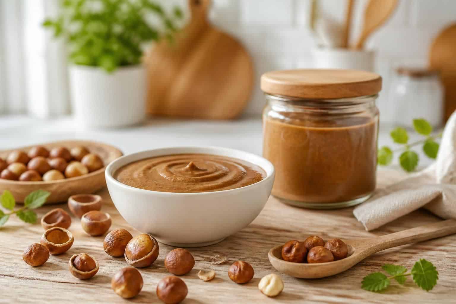 découvrez notre recette facile et saine de purée de noisette maison bio, idéale pour une alimentation naturelle et gourmande.